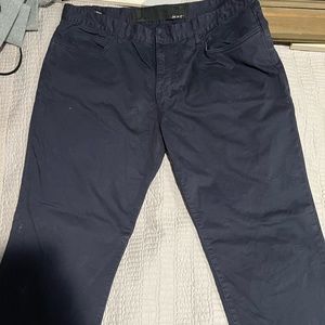 Mens joes 5 pocket chino pants size 38, pants have been hemmed …